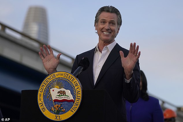 California Governor Gavin Newson gave unsatisfactory and fiery answers when questioned about San Francisco's sudden cleanup efforts