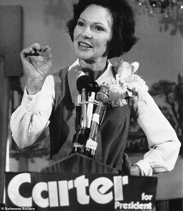 Rosalynn Carter said she discovered her passion for mental health while campaigning for her husband.  People told her about their problems and her husband explained to her that she was the closest.  Many of them would reach someone who might be able to help.