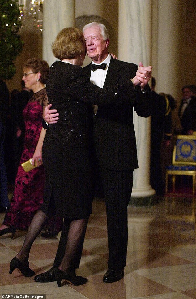 “She gave me wise guidance and encouragement when I needed it.  As long as Rosalynn was in the world, I always knew someone loved and supported me,” President Carter said of his wife