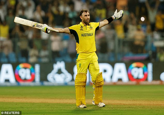 Glenn Maxwell's brilliant 201 not out off 128 balls including 21 fours and 10 sixes despite injury