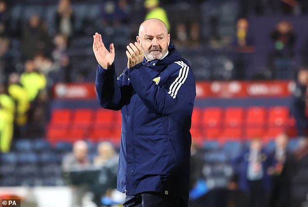 Steve Clarke wanted Scotland to finish with a win, but they fell just short