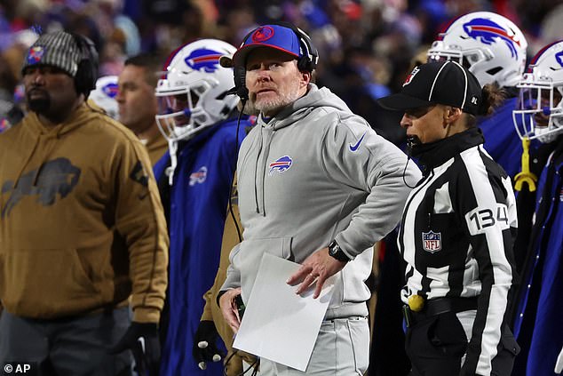 It is the third incident the Bills (photo, coach Sean McDermott) have experienced this year