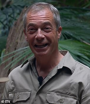 Next: The show's second episode will see fan favorites Nella Rose, 26, and Nigel Farage, 59, go head-to-head in an eating Bushtucker trial called Jungle Pizzeria