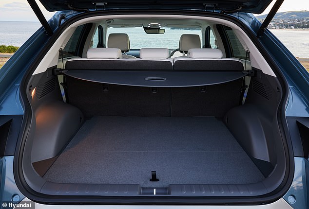 The trunk is extra large, making it the perfect size for pets, busy parents and weekend getaways