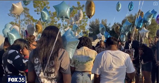 On Sunday, Rucker's friends and family gathered at a vigil to celebrate her life