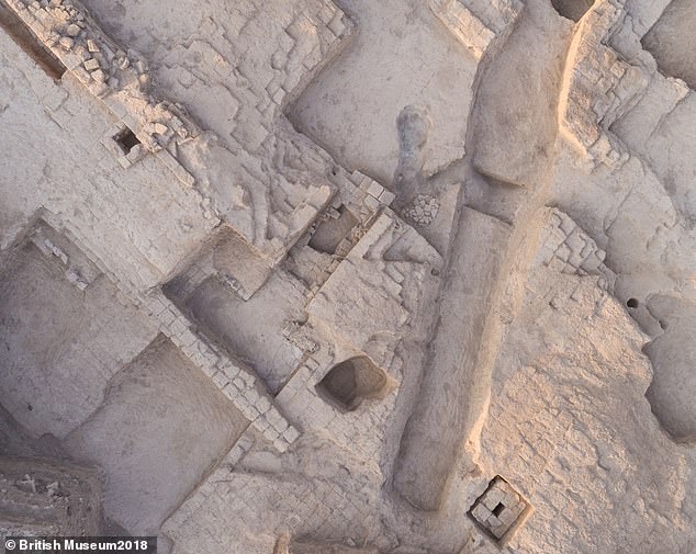 Much of the site has been damaged by previous excavations, but using drones and remote sensing technology, researchers have been able to pinpoint a larger hidden complex.