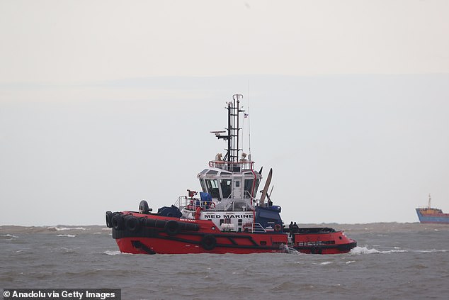 Sea and air searches are launched in the area where the Kafkametler ship sank in Turkey on Monday