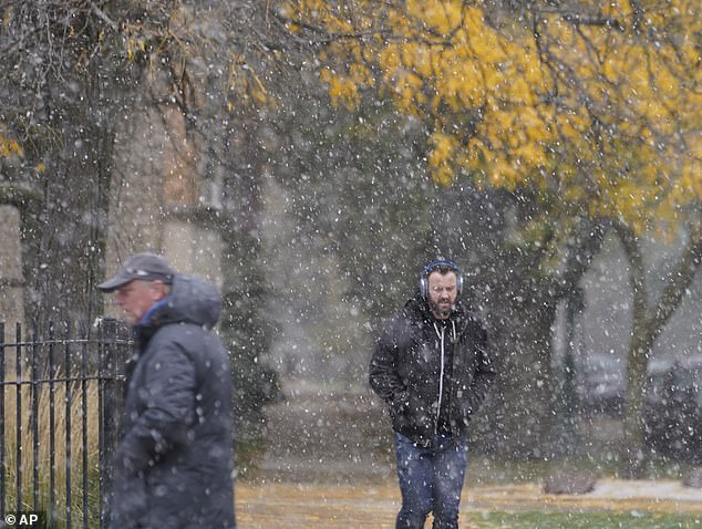 Parts of New England and the West are expected to get snow this Thanksgiving holiday