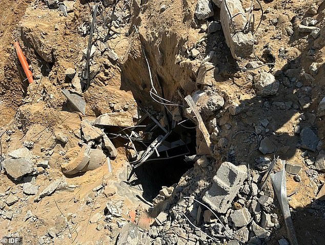 Hamas' tunnel infrastructure has been exposed around the AI-Shifa hospital in Gaza