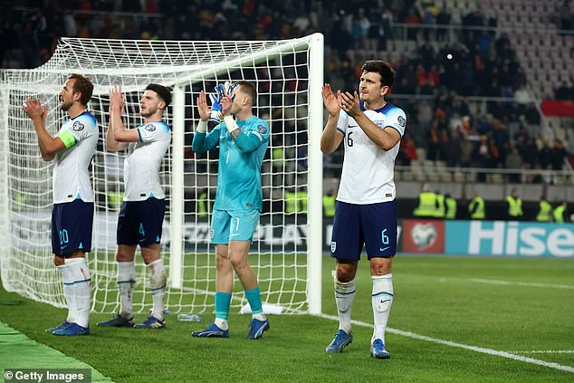 1700518919 144 North Macedonia 1 1 England Three Lions successful Euro qualifying campaign