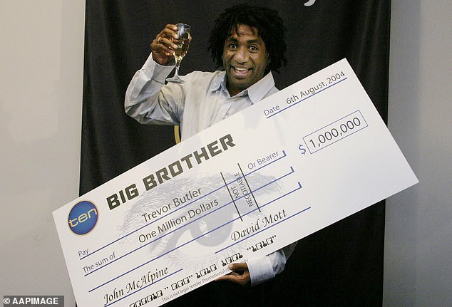 Trevor 'Big Trev' Butler won $1 million on Big Brother in 2004