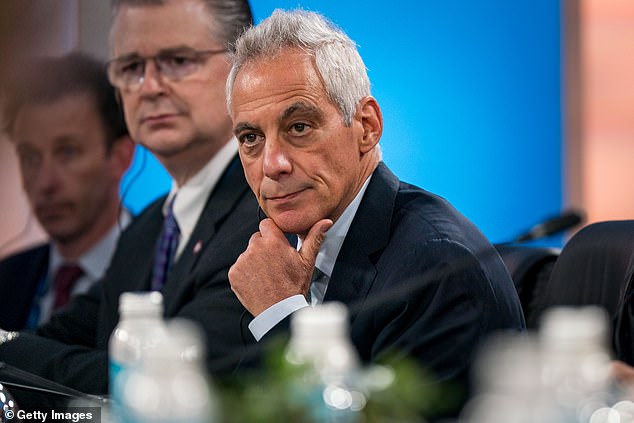 Emanuel, 63, is the U.S. ambassador to Japan and previously served in Congress, as mayor of Chicago and as chief of staff to President Barack Obama