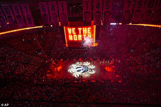 World tour: The comedian performed at Toronto's Scotiabank Arena in August (pictured) during the Canadian leg of his Armageddon tour