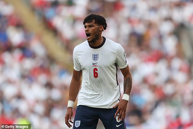 The defender also played eighteen games for England during his time at Aston Villa