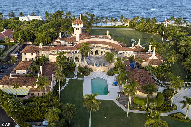 The ex-president and speaker of the House of Representatives gathered Monday night at a fundraiser at Mar-a-Lago hosted by Florida Rep.  Gus Bilirakis.