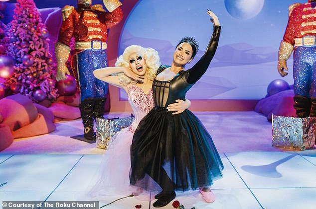 Ballet buddies: Trixie and Demi put their spin on the Nutcracker Ballet