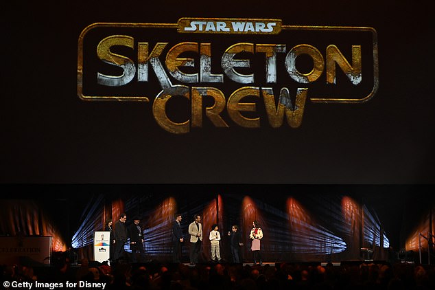 Upcoming: Dave is also handling the upcoming series entitled Star Wars: Skeleton Crew, of which he is an executive producer;  Filoni seen above in April at Star Wars Celebration in London