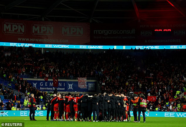 Wales came close at the end of the match as they picked themselves up after a draw