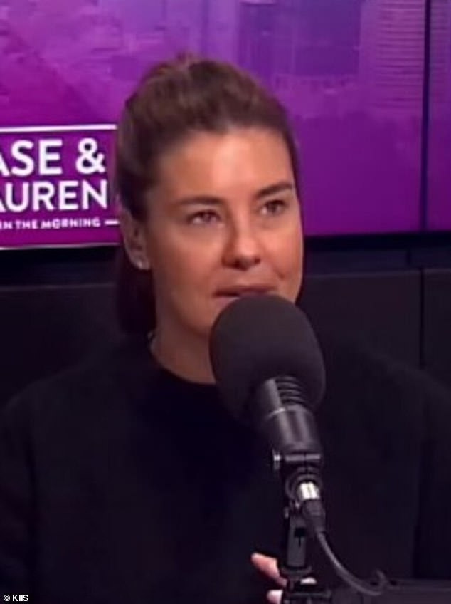 An ARN spokesperson confirmed to Daily Mail Australia that the deal means Kyle and Jackie's KIIS FM work friends Jase Hawkins and Lauren Phillips (pictured here) will be out of a job and their Melbourne breakfast show will end in December.