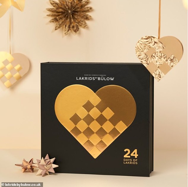 This 350 advent calendar is filled with chunks of flavored liqueur, which is said to have an anti-inflammatory effect