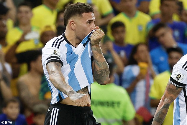 Nicolas Otamendi scored the only goal of the match as Argentina silenced the Maracana