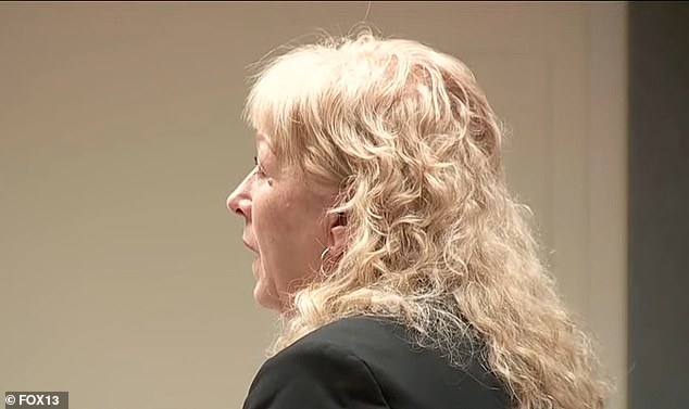 Prosecutor Jennifer Lord (pictured) said 'the amount of blood in the house was insurmountable'