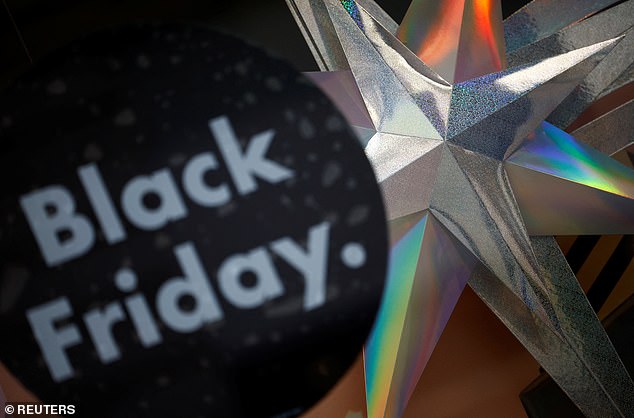 Bargain hunters: As many as three in five people will be looking for deals during the Black Friday sale