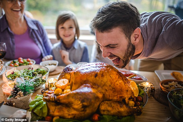 Fathers and grandfathers are among the riskiest characters at a Thanksgiving family gathering and polls