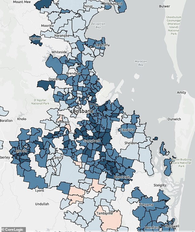 House prices in Sydney and Melbourne have not yet peaked, but in Brisbane values ​​have risen 11.3 per cent since January