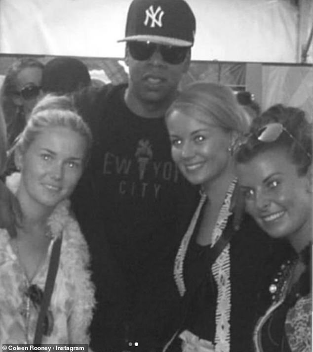 Speaking to Vernon Kay on Radio 2 on Wednesday, Coleen told how Jay-Z asked her where her husband was after meeting them at Glastonbury, but he was too upset to make an appearance.