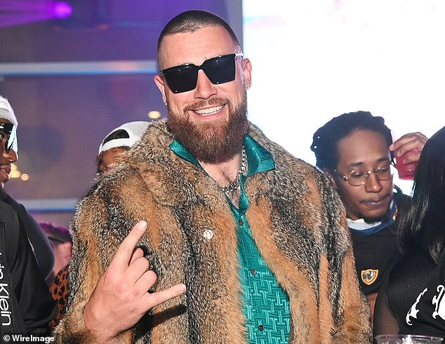 Kelce has many other interests besides football;  a new clothing range was released last week