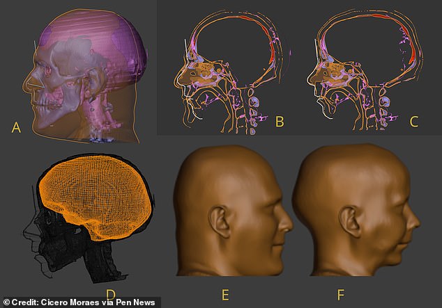 Minirdis' likeness was recreated using a digitized model of his skull, with soft tissue added, with the process guided by data from living people – including the relevant age group.