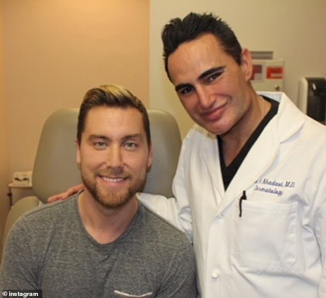 Famous surgeon Khadavi and Lance Bass