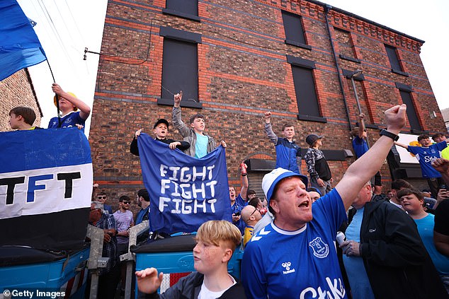 Toffees supporters are expected to express their frustrations over their 10-point deduction