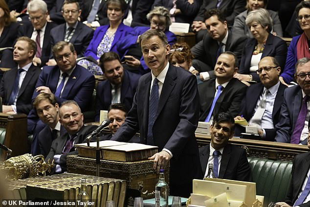 Autumn statement from Chancellor of the Exchequer Jeremy Hunt on 22 November 2023