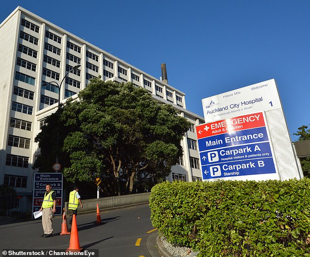 The NZ Health Department said the hospital remains open, but officers are on site and staff remain vigilant