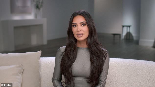 Kim explains: Kim says confession: 'What happened was Kendall sent us two options, saying which one should I wear?  This black and white one or this all white one.  So I said, 'Wow, I liked the white one better', and the dark little North tells her that'