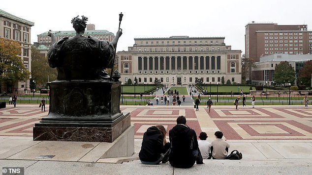 Partial view of Columbia University in New York, where Wiley attended from 1993 to 1997