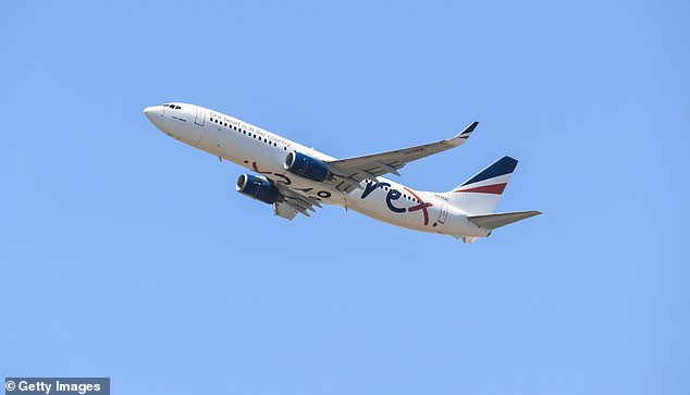 As many as 16.3 per cent of regional airline Rex's flights between Armidale and Sydney were canceled in October.  A Rex aircraft is shown