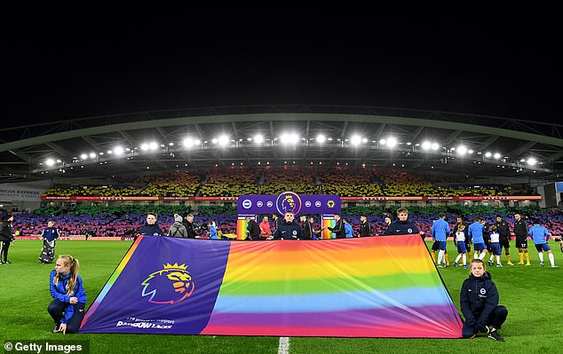 Davies warned that football risks undermining the progress it has made on the LGBTQ+ front by hosting the World Cup in Qatar last year and awarding the 2034 edition to Saudi Arabia