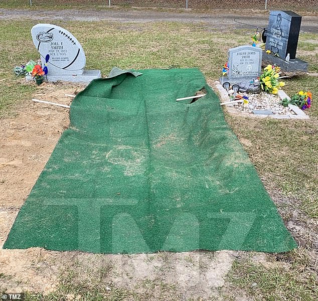 Smith's grave was exhumed after his mother raised $188,000 for a private autopsy