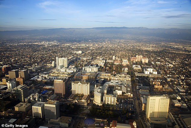 San Jose (pictured) ranks first in the LISEP ranking of metros with the highest living standards for middle- and lower-income households