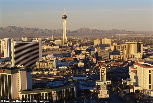 Fresno, Las Vegas (photo), Honolulu, Tulsa and Memphis were at the bottom of the rankings