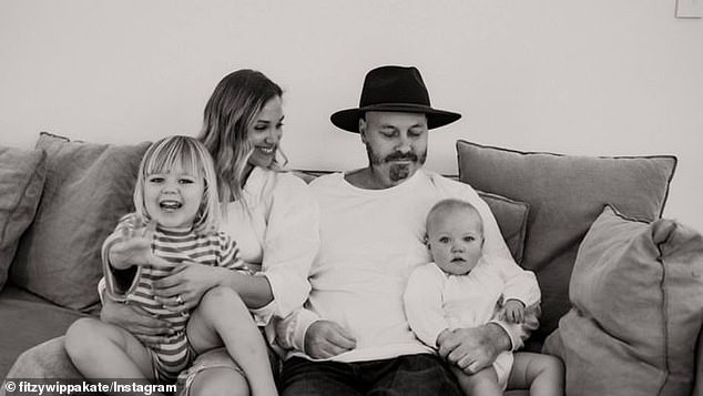 “Some days to even wake up…how do I get through the day?”  Shannon said.  (Photo: Shannon and her late husband Jack with their two children)