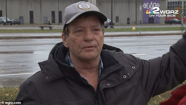 Eyewitness Mike Guenther described the terrifying moment he saw a vehicle 