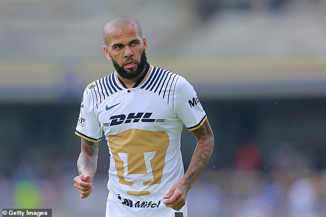 Alves played for Mexican club UNAM before his arrest.  They canceled his contract