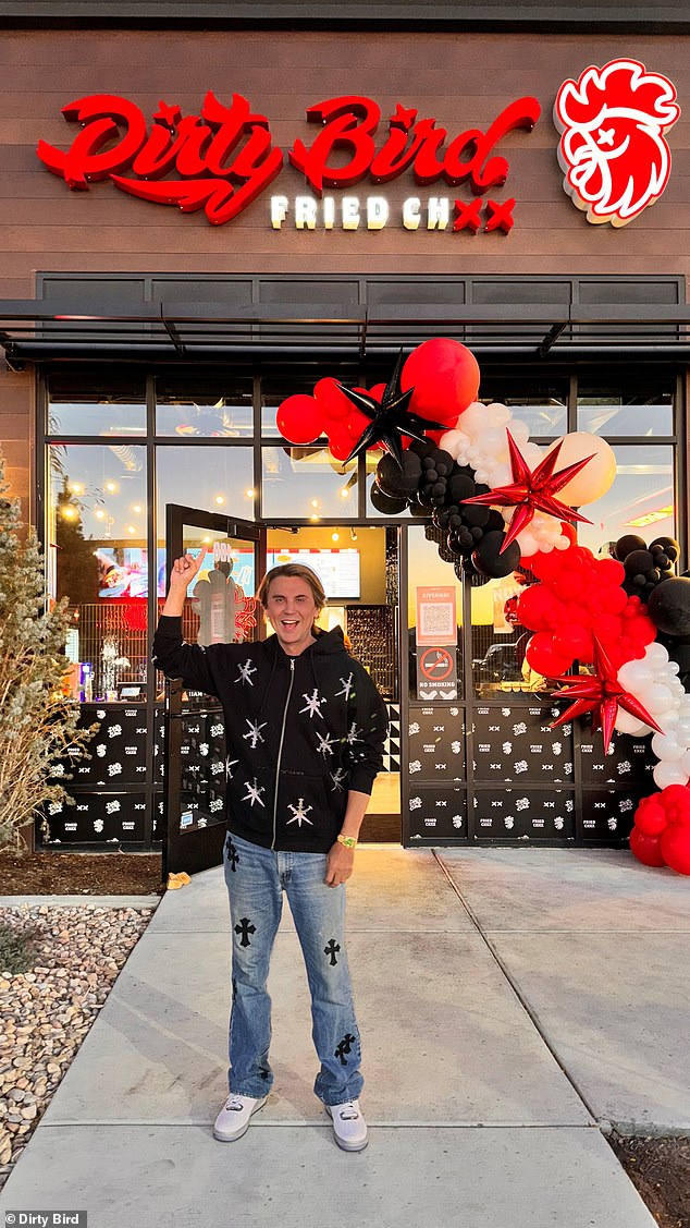 Good move: He said he always wanted a Drive-Thru and now he has one