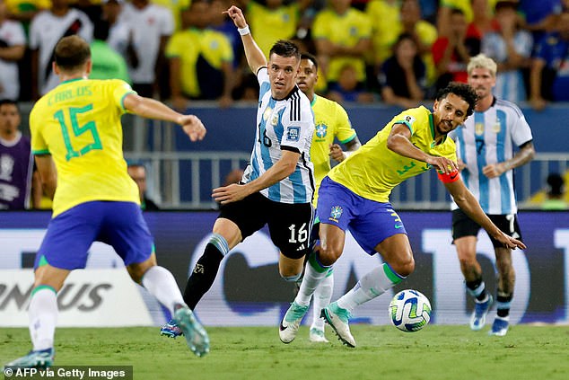 Marquinhos experienced the problem while on duty in Brazil but hoped he would be back as soon as possible