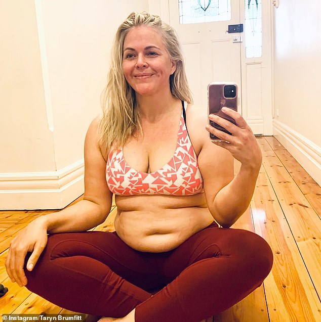 Australian of the Year Taryn Brumfitt (above) is one of the leaders in body positivity and told Australians in a recent interview: 'We're not supposed to talk about how the jeans don't fit'