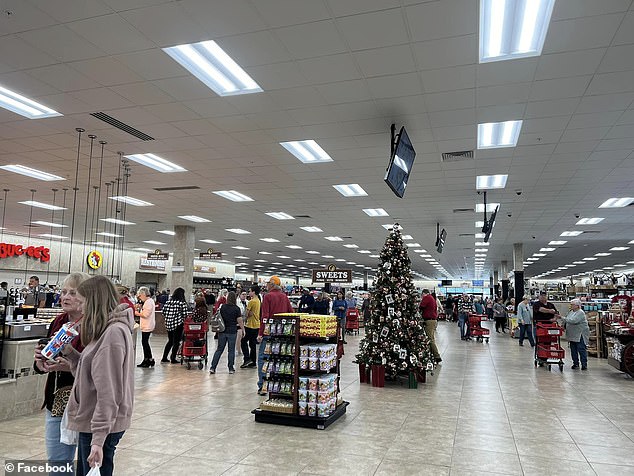 Every 10 to 15 minutes, a chant plays through the tannoy system at Buc-ee's for the Texas Round-up